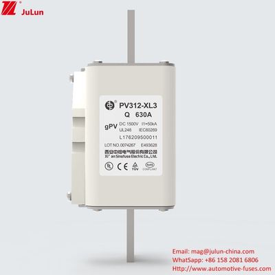 PV312 DC1500V सिरेमिक हाउसिंग सोलर पीवी स्ट्रिंग फ्यूज