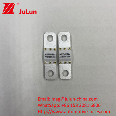 A121601-80A ASTM 125VDC 50A-100A इलेक्ट्रिक वाहन बैटरी ऊर्जा भंडारण फ्यूज