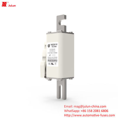 200A DC1000V विद्युत उपकरण के लिए उच्च वोल्टेज फ्यूज आंशिक रेंज सुरक्षा के लिए फ्यूज पर बोल्ट