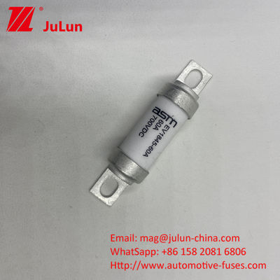 ASTM EV1845 150A आउटपुट इलेक्ट्रिक वाहन फ्यूज 10kA तोड़ने की क्षमता पेंच M8 M6 माउंटिंग