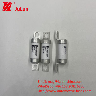 EV चार्जिंग 100A 700VDC EV1845 10kA इलेक्ट्रिक वाहन बोल्ट फ्यूज