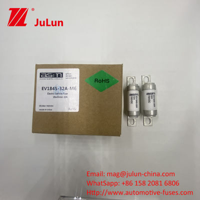 EV1845 700VDC 10A 10KA इलेक्ट्रिक कार चार्जिंग के लिए डीसी बोल्ट फ्यूज ASTM
