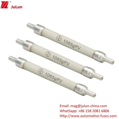 10x85mm 10A1500A फोटोवोल्टिक फ्यूज वोल्टेज स्कोर वर्तमान सीमित फ्यूज