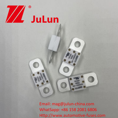 ASTM A202001-250A 150VDC शॉर्ट सर्किट सुरक्षा के लिए उच्च धारा रेटिंग सिरेमिक वाहन फ्यूज