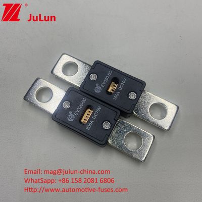 EV320-5C 175A 70VDC SINOFUSE सिरेमिक कार फ्यूज छोटे आकार उच्च वर्तमान रेटिंग 70VDC रेटिंग वोल्टेज