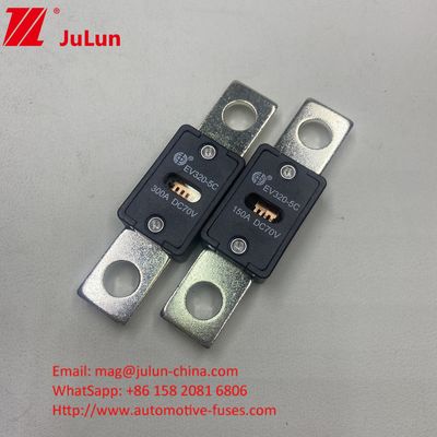 इलेक्ट्रिक वाहन EV320-5C 400A 70VDC ऑटोमोबाइल 68*19*10mm EV के लिए फ्यूज
