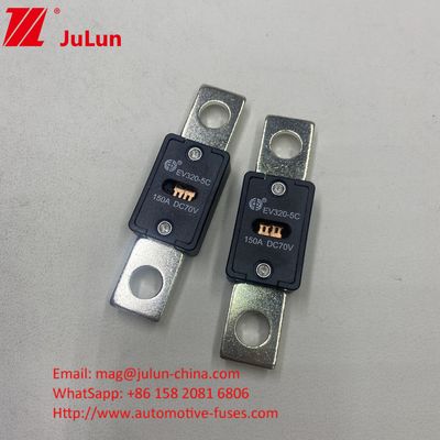 EV320-5X 150A 70VDC सिरेमिक ऑटो फ्यूज इलेक्ट्रिक करंट 80A 100A 125A 150A 200A 250A 300A 350A