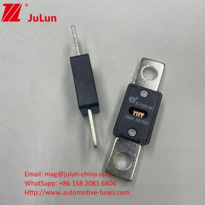 EV320-5X ऑटोमोटिव ब्लेड फ्यूज 70VDC 400A तोड़ने की क्षमता 6KA