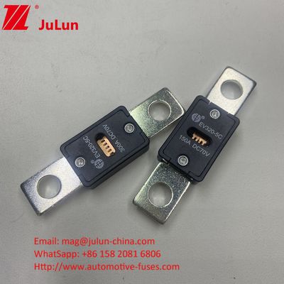 51 मिमी छेद दूरी EV320-5C 80A 70VDC इलेक्ट्रिक कार चार्जिंग फ्यूज