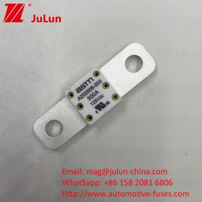 कार बैटरी पर ऑटोमोटिव 150A 125VDC 20KA एएसटीएम फ्यूज