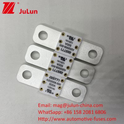 बोल्ट कार बैटरी फ्यूज 300A 350A 125VDC ASTM