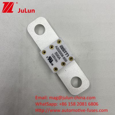 125V 150A 50.8mm ऑटोमोटिव बैटरी सुरक्षा के लिए सिरेमिक ब्लेड फ्यूज