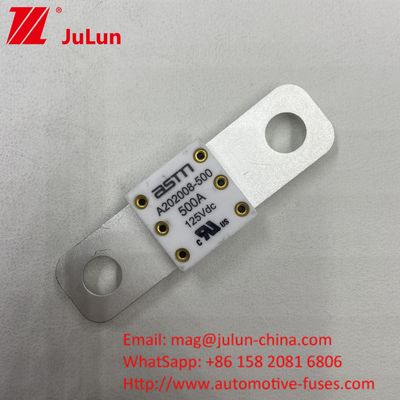 सिरेमिक और धातु ऑटोमोटिव बैटरी फ्यूज 125VDC 300A