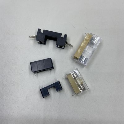 पारदर्शी कवर ग्लास फ्यूज 5X20mm 6x30mm सर्किट सुरक्षा के लिए फ्यूज धारक