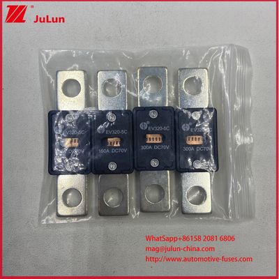 500A अनुकूलन योग्य पोर्टेबल EV320-5X 5C DC70V 150A 300A चार्जर फ्यूज अधिकतम वोल्टेज 72VDC