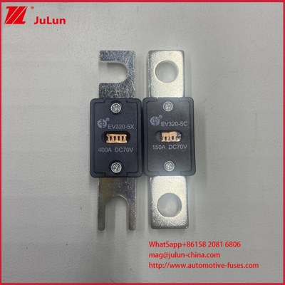 EV320-5C 5X 400A DC70V बैटरी सड़क वाहन फ्यूज EV के लिए 500A रेटेड करंट