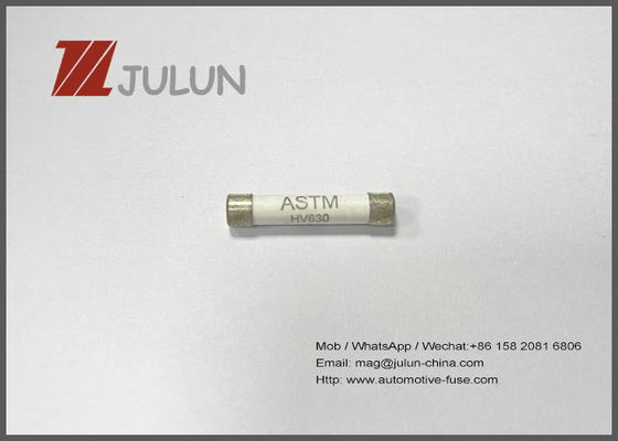 660V 6x30mm फास्ट एक्टिंग ऑटोमोटिव सिरेमिक ट्यूब फ़्यूज़