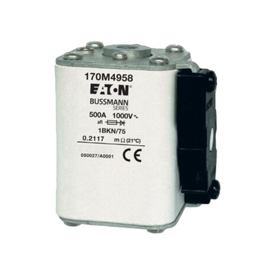 यूरोपीय मानक फ्लैट एंड माउंटेड स्क्वायर बॉडी फ्यूज 1000V 50 - 1400A