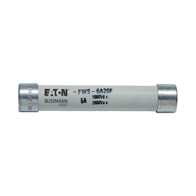 FWS सीरीज सिरेमिक ट्यूब फ्यूज 1250V / 1500V / 2000V छोटे एसी ड्राइवरों के लिए उपयुक्त है