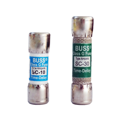 600VAC / 170VDC SC 10 फ्यूज, समय विलंब फ्यूज 480VAC / 300VDC